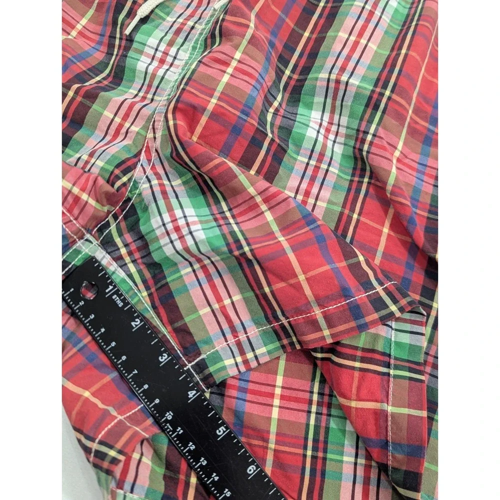 Vintage Polo Ralph Lauren Swim Trunks Mens 2XL Plaid 4